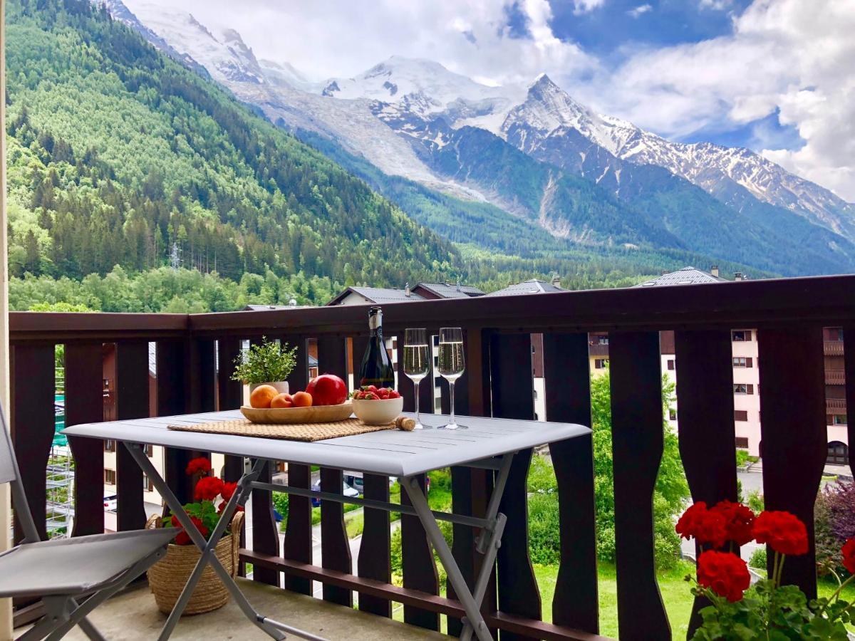 Mont Blanc 43, Vue Mont Blanc , Balcon, Parking Διαμέρισμα Σαμονί Εξωτερικό φωτογραφία