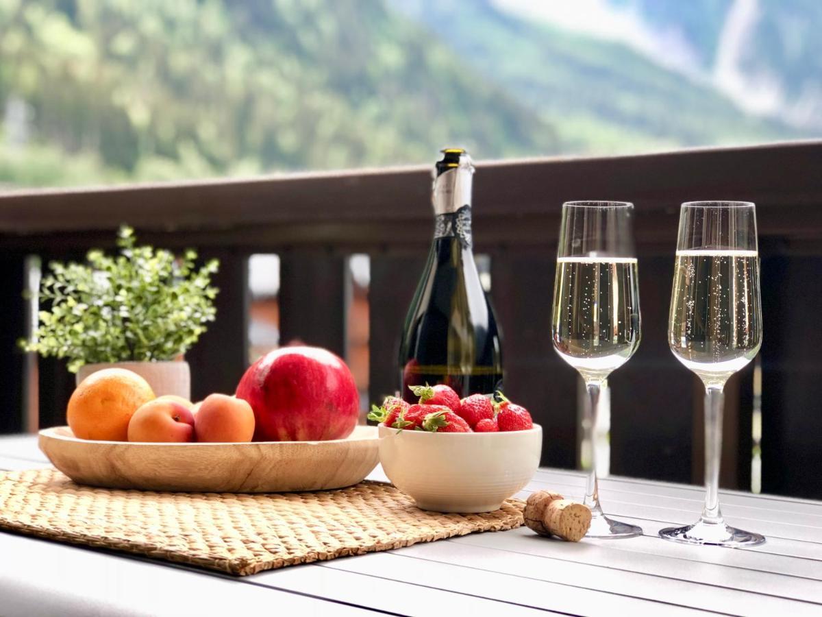 Mont Blanc 43, Vue Mont Blanc , Balcon, Parking Διαμέρισμα Σαμονί Εξωτερικό φωτογραφία
